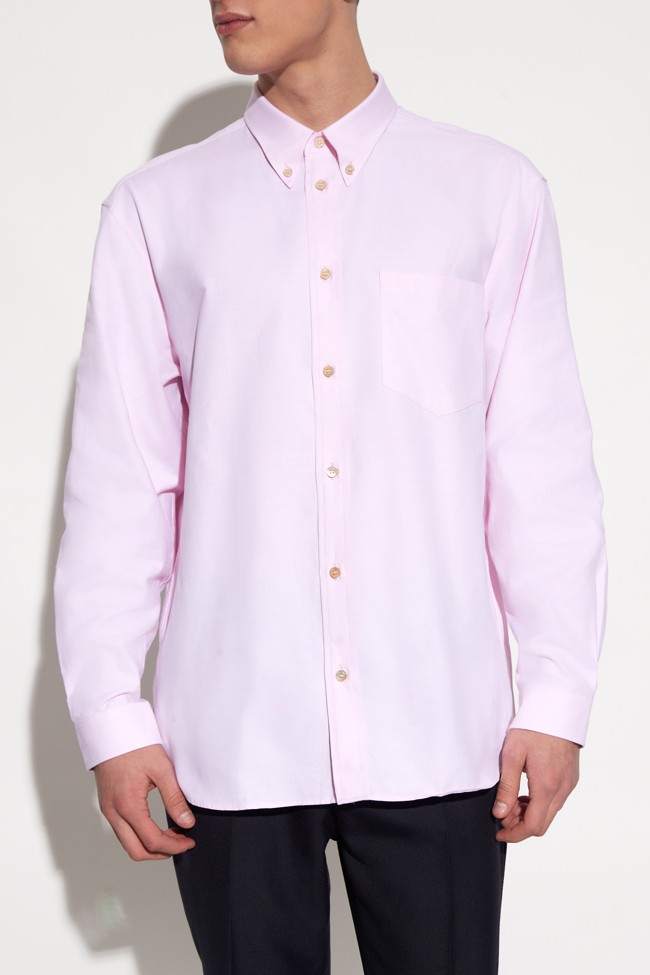 Gucci Shirt with 'GG' pattern | Men's Clothing | Vitkac Gucci Shirt with 'GG' pattern | Men's Clothing | Vitkac